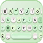 green candy color keyboard bac android application logo